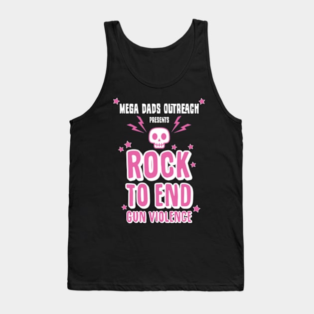 Rock to End Gun Violence Tank Top by adamleonhardt